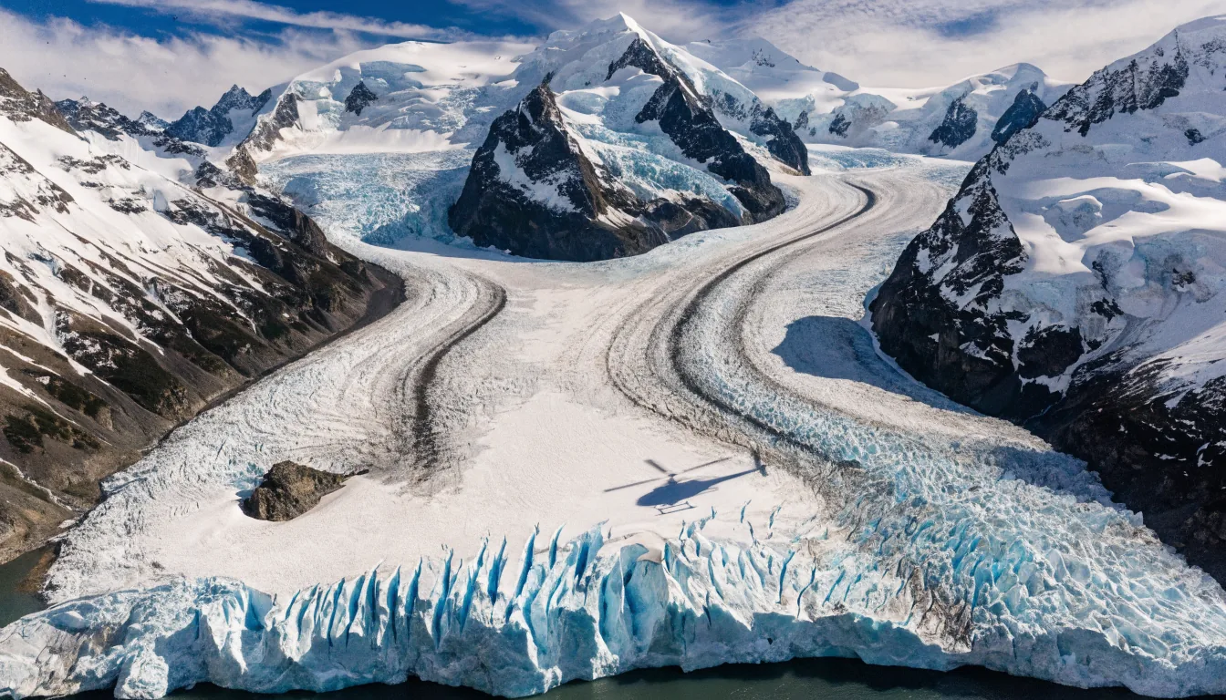 Helicopter glacier sightseeing tour in Whistler